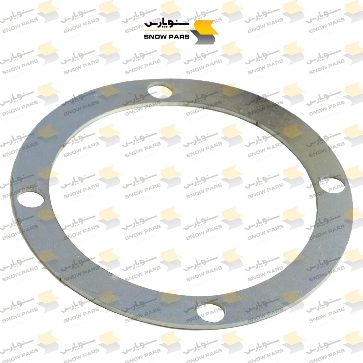 واشر زیر خرطومی لیور بکهولودر هیدرومک GAITER MOUNTING PLATE
