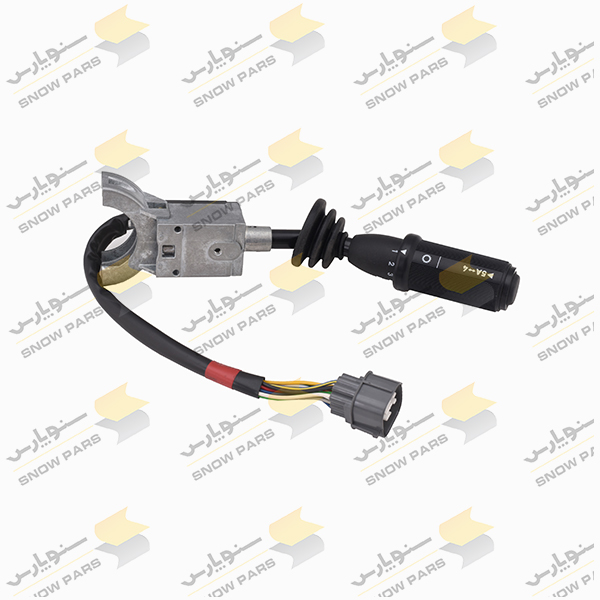 دسته دنده بکهولودر (طرح)  GEAR SELECTOR LEVERS, LEFT   ZF  VALEO/