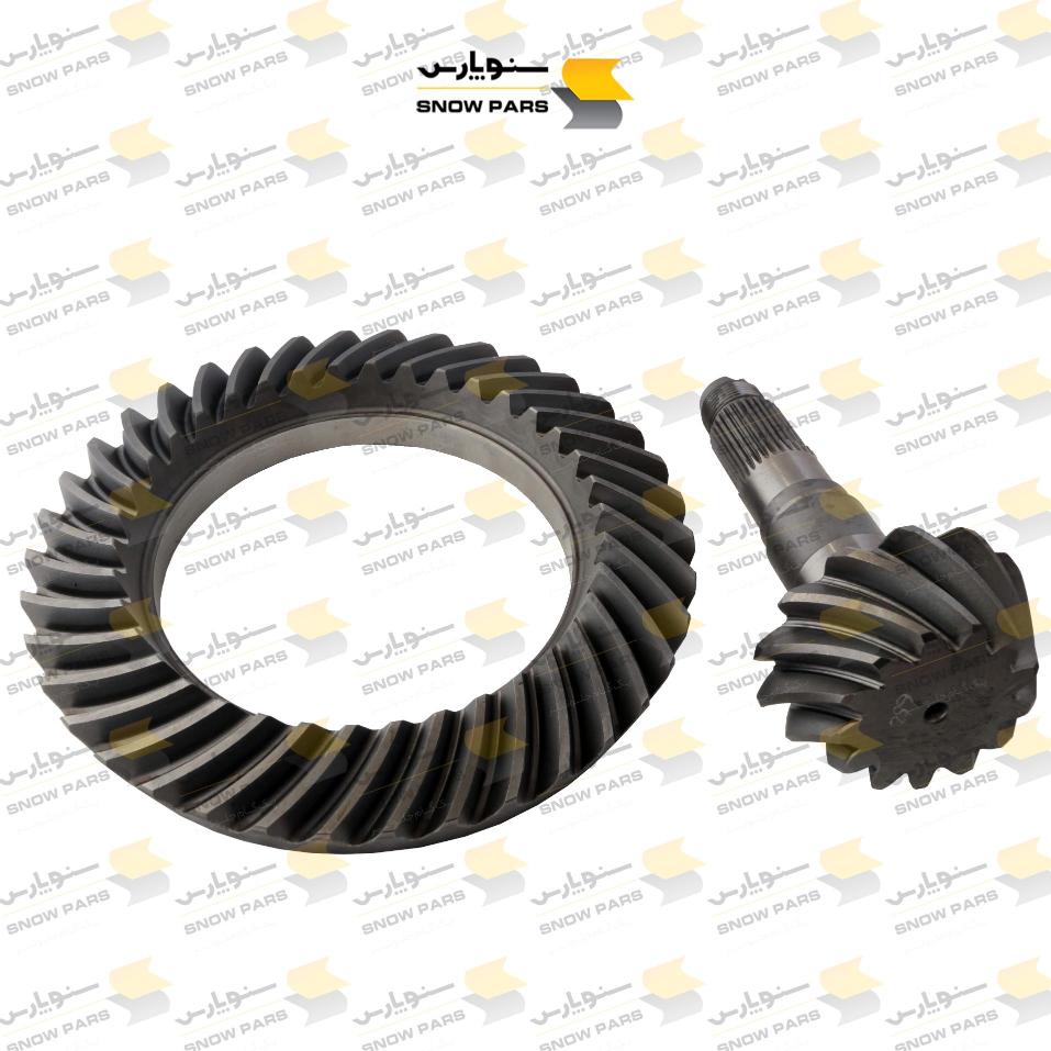 کرانویل و پینیون دیفرانسیل جلو هیدرومک (طرح) Gear, Crown Wheel & Pinion , Front