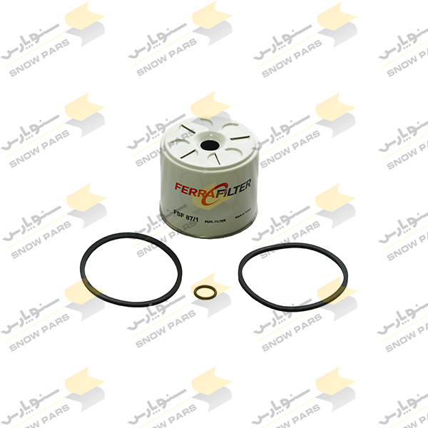 فیلتر اولیه گازوئیل بکهولودر(طرح)   Pre-Fuel Filter Kit   FSF87/1