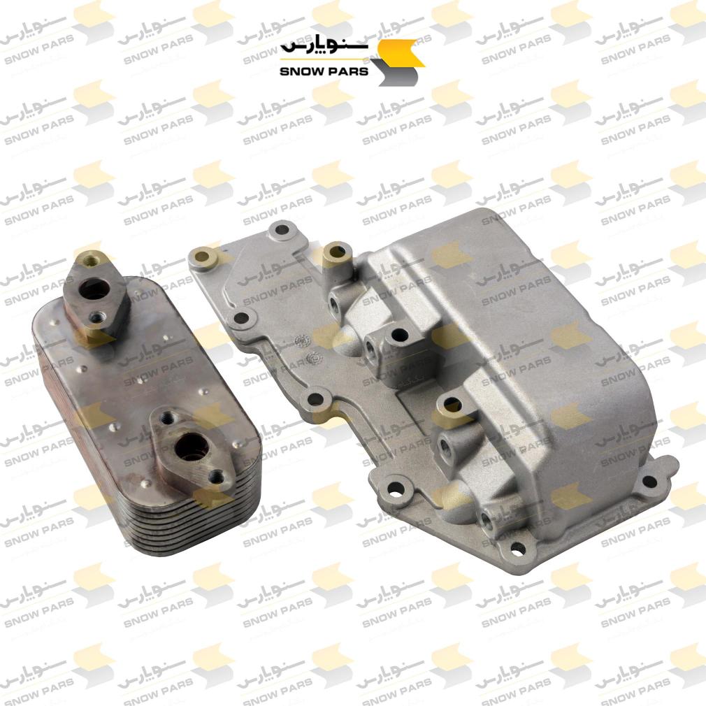 مجموعه روغن سردکن موتور پرکینز (طرح) OIL COOLER BERQ